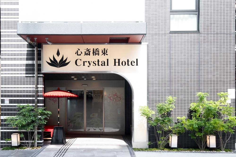 Shinsaibashi-Higashi Crystal Hotel Osaka Exterior foto
